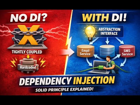 Dependency Inversion VS Dependency Injection | SOLID Design Principles with Python & Swift