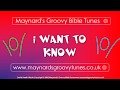 I Want To Know Jesus Christ Children S Bible Song From Philippians 3 10 11