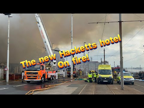 The new Hacketts hotel on fire !🔥