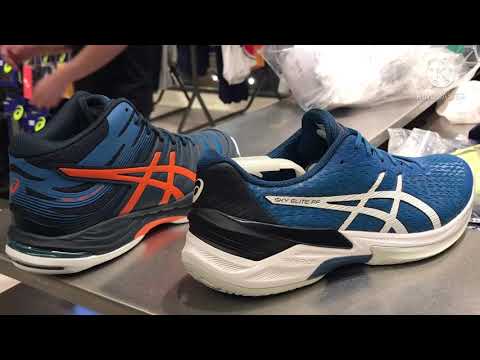 Volleyball shoes (sky elite and gel beyond)