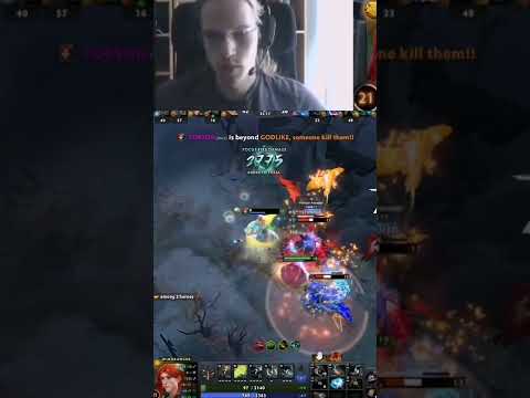 Topson proved his wr can play better than Ceb !!!😱😱😱#dota2 #shorts #topson