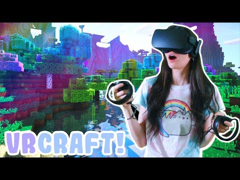 💙MINECRAFT IN VIRTUAL REALITY! New series?!