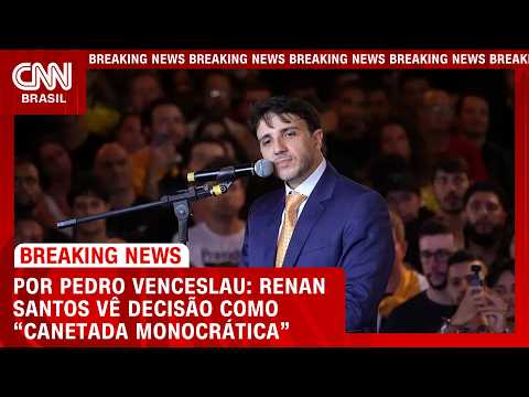 Renan Santos diz não ter cometido nenhuma infração em suas redes sociais | CNN 360°