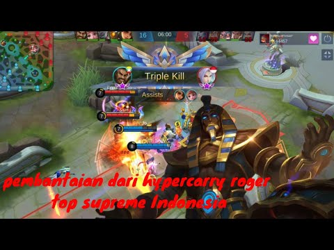 Belajar Roger dari Top Supreme Indonesia NielOfflanerTerkuat? - Mobile Legends Indonesia