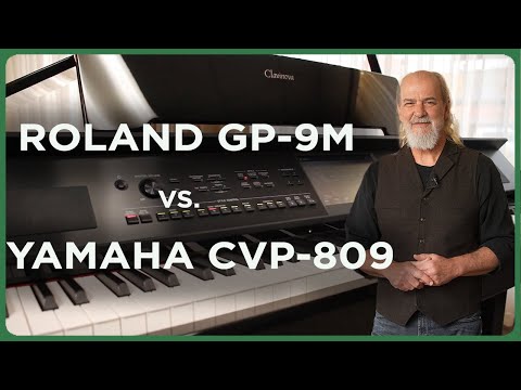 Digital Piano Showdown: Roland GP-9M vs. Yamaha CVP-809