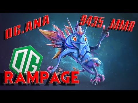 OG.Ana Crazy  Puck 9435 MMR - 32 Kills + Rampage