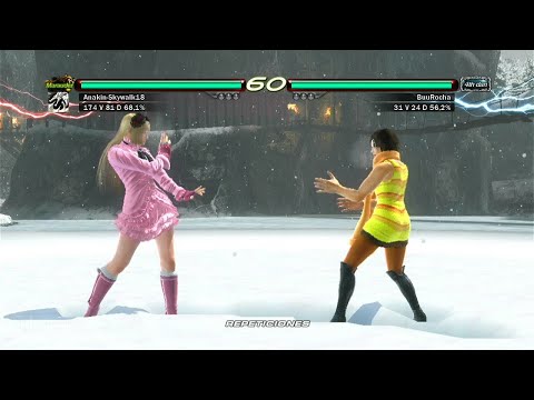 L7 100_4 Lili Rochefort ( Uchiha x24 ) VS (BuuRocha) Asuka Kazama - Tekken 6 Online Igualadas PS3