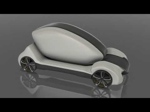 Concept car fusion 360 animation