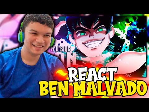 MILK REACT Rap do Ben Malvado (Ben 10) - MEU CABELO ESCURECEU | PAPYRUS DA BATATA