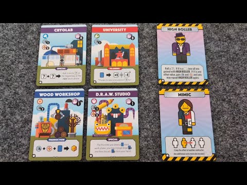 WHAT'S NEW Fantastic Factories PROMO CARDS, plus PLAYTHROUGH