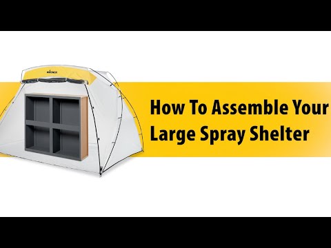 Wagner Large Spray Tent \u0026 Booth for 