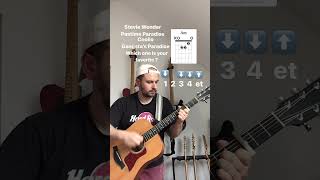 GuitareExpress - Stevie Wonder - Pastime Paradise y  la guitare acoustique #acoustic #guitarlesson