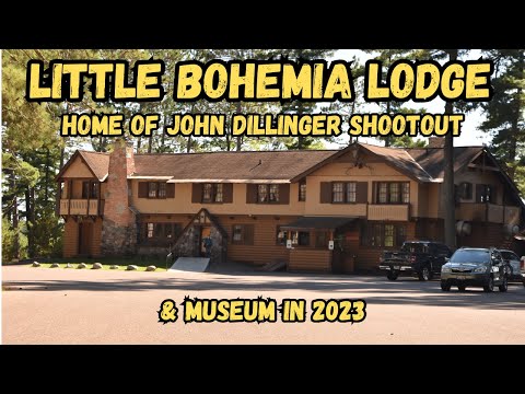 Little Bohemia Lodge John Dillinger shootout and Public Enemies movie location