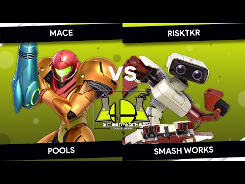 Smash Works - Mace (Samus) vs RiskTKR (ROB) - Pools
