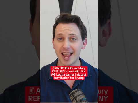 BREAKING: ANOTHER Federal Grand Jury REFUSES to Re-Indict Letitia James