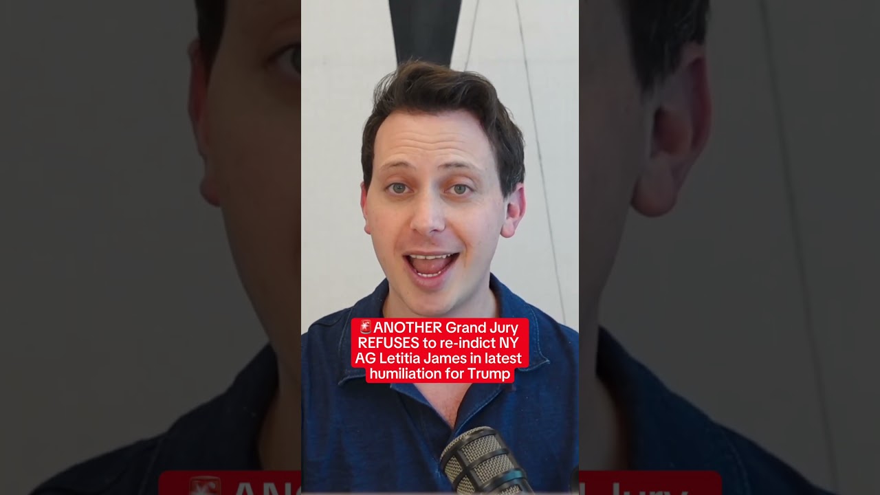 BREAKING: ANOTHER Federal Grand Jury REFUSES to Re-Indict Letitia James