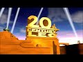 20th Century Leo Logo 3Ds Max Style