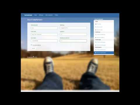 Búa til - Finna starfsmann