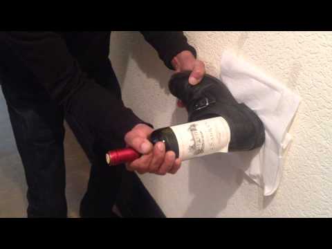 comment ouvrir bouteille vin sans tire bouchon