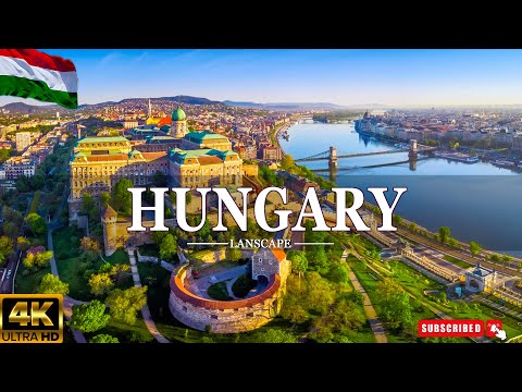FLYING OVER HUNGARY 4K | Incredible Beautiful Natural Scenery With Relaxing Music VIDEO 4k