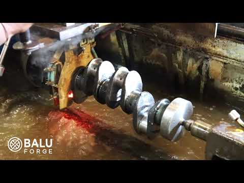 Термічна обробка в процесі обробки колінчастого вала