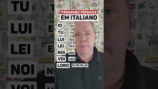 Pronomes em italiano, vem ver!