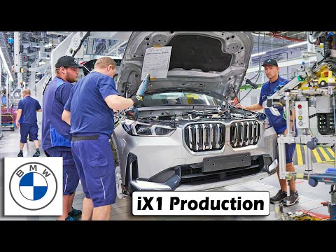 BMW iX1 Production in Regensburg, German Factory