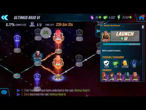 MSF 65raid Storm obliterates Thor boss node!