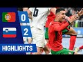 Portugal Lost After Ronaldo Return | Portugal vs Slovenia Highlights