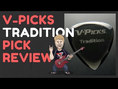 V-Picks Tradition, Lite, and Ultra Lite - No Bulls**t Plectrum Review - Slow Blues