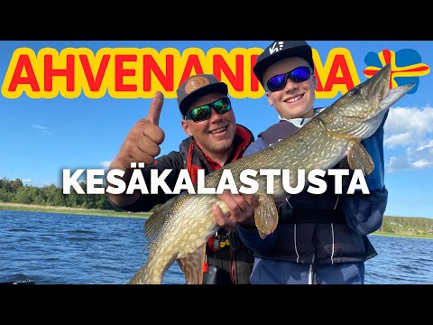 JUNIORIT VETÄÄ HAUKEA & AHVENTA – KOKKAILLAAN KALOJA SAARESSA