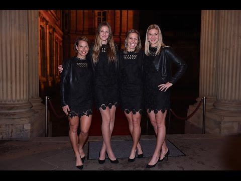 The Czech team at the Official Dinner