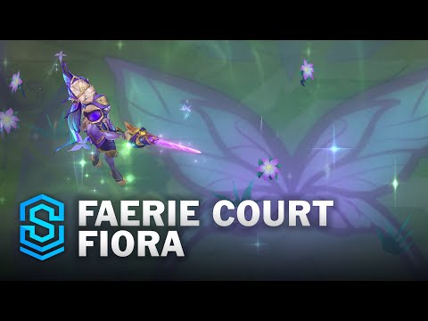 Faerie Court Fiora Skin Spotlight - Pre-Release - PBE Preview - League of Legends
