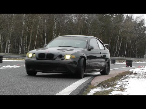 Patryk Groblewski, BMW E46 330 - I SuperOES Tor Poznań - 28.01.2023