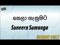 Nela Ganumata - Suneera Sumanga (karaoke version without voice)