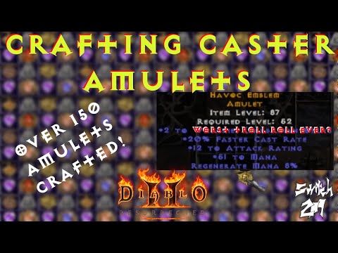Crafting Caster Amulets (The Sequel), Greatest Troll Roll Ever? Diablo 2/Resurrected