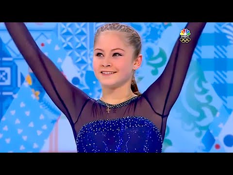 Юлия Липницкая Yulia LIPNITSKAYA🇷🇺🥇Short Program Team Final 2014 Sochi Olympics (NBC.4K)