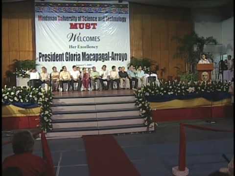 Bill Signing converting MPC to Mindanao University of Science and Technology