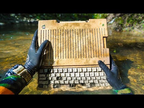 Found Ancient MacBook Pro While Searching a Shallow River for Interesting Finds! (Unbelievable) Video