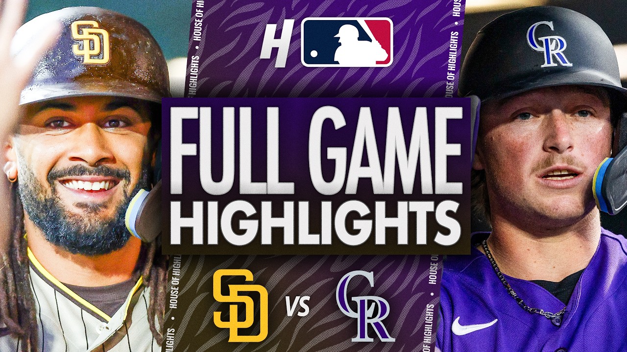[MLB] 샌디에이고 파드리스 vs 콜로라도 로키스 타티스 449피트 홈런 | 2026-09-15