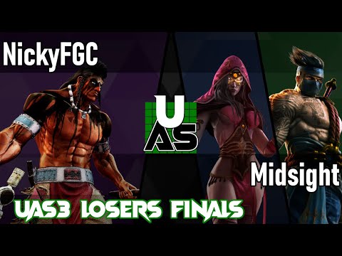 UAS3 TOP 8 - NickyFGC vs. Midsight [Match 13/14 - Losers Finals]