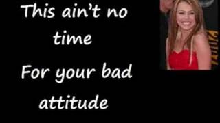 Miley Cyrus-Don't walk away/lyrics