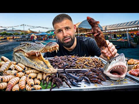 Mananc Scorpion,Viermi,Tarantula si alte ciudățenii in Thailanda! 😳🇹🇭 