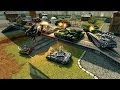 Апельсиновый бой на Рикошетах! Танки Онлайн игра - Battle tanks with Ricochet gun ...