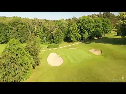 Golf De Vittel Ermitage - drone aerial video - Mont Saint-Jean - hole#05