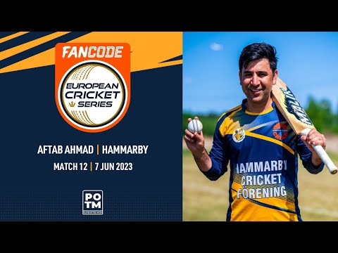 POTM: A.Ahmad - STG vs HAM | Highlights | FanCode ECS Sweden | 7 June 2023 | ECS23.427