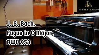 Jeffrey won the First Place of Fastest Learner Competition Grade 7 with Bach Fugue BWV953