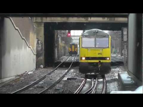 Trains at Heworth GC Class 180 and DBS Class 60 Diesel Loco No. 60092 - 5th December 2012.m2ts