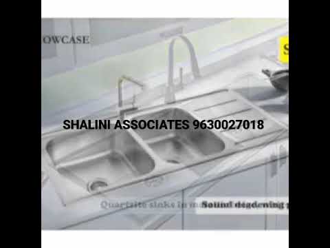 C1-22BK+C1-26BK Stainless Steel KAFF KS 22 SB (R10) SS Kitchen Sink at