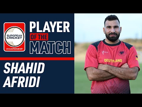 POTM S.Afridi: CW, Match 15 - GER vs ESP | ECC24 Premier | 17 Oct 2024 | ECC24.118